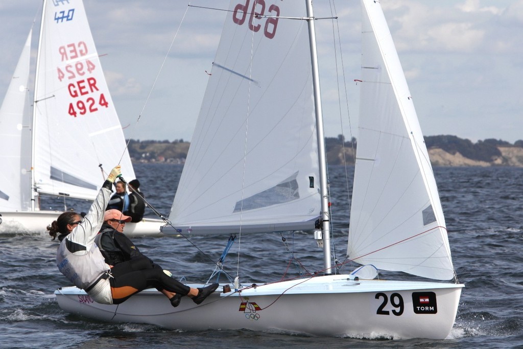 Pacheco and Betanzos - 470 World Championship. www.per-heegaard-fotografi.dk &copy; 470 Internationale http://www.470.org